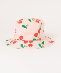 hakka kids（ハッカキッズ）の「[ベビー]リップルフルーツプリント（レモン／チェリー）ハット（ハット）」