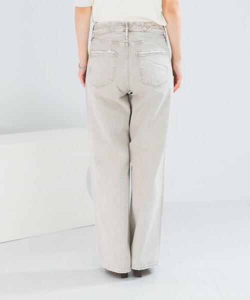 URBAN RESEARCH ROSSO WOMEN(アーバンリサーチ ロッソ)の「upper hights THE NIECE MID-RISE(デニムパンツ・レディース・ベージュ・25/23/24)」の8枚目の写真