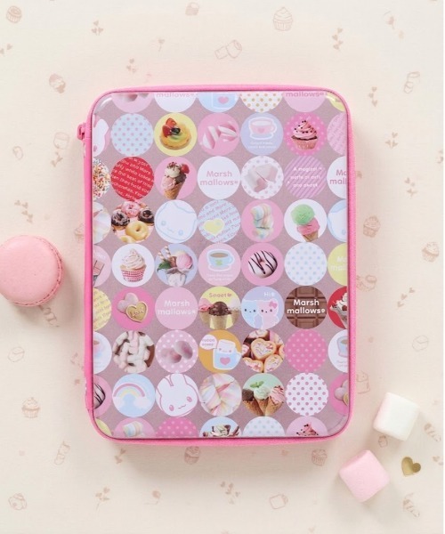 ≪MERING/メリング≫マシュマロズ カンバインダー/6穴シールバインダー
