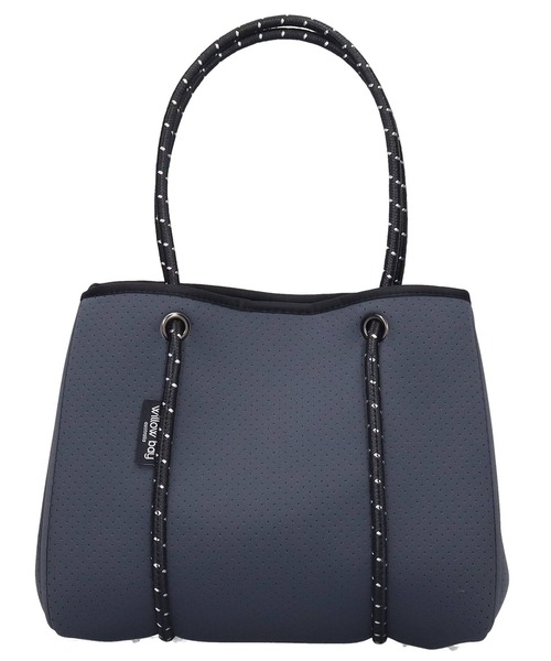 Willow Bay(ウィローベイ)の「【willow bay】BASIC DAYDREAMER MINI ミニトートバック(トートバッグ・レディース・ライトグレー/チャコールグレー・FREE)」の1枚目の写真