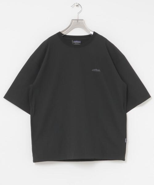 THOUSAND MILE(サウザンドマイル)の「『吸水速乾/UVカット』『別注』THOUSAND MILE×URBAN RESEARCH WASHER CODE T-SHIRTS(Tシャツ/カットソー・メンズ・チャコールグレー/ブラック/ストライプ・SMALL/MEDIUM/LARGE)」の14枚目の写真