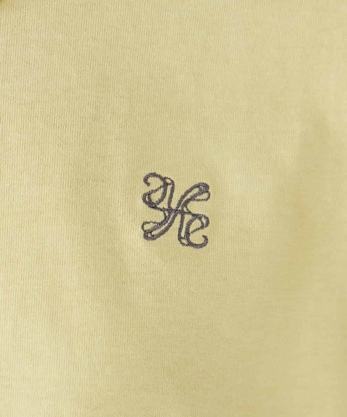 a.v.v(アーヴェヴェ)の「大人のクロップド刺繍Tシャツ【UVカット・接触冷感】(Tシャツ/カットソー・レディース・クリーム/アイボリー/グリーン/ホワイト/ネイビー・38/36/40)」の16枚目の写真