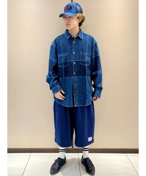 セール】Gap × Sean Wotherspoon パッチワークデニムオーバーシャツ