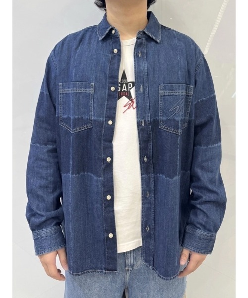 Gap × Sean Wotherspoon パッチワークデニムオーバーシャツ（シャツ