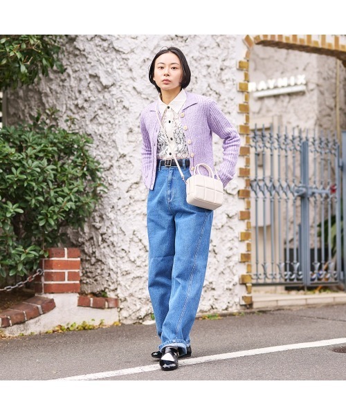 COMMON+HAUS(コモンハウス)の「ウォッシュド バレルパンツ(デニムパンツ・レディース・ブルー/アイボリー/ブラウン・S/M/L)」の17枚目の写真