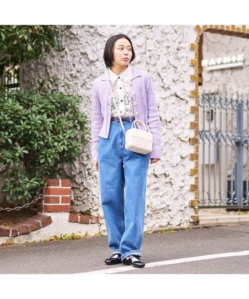 COMMON+HAUS(コモンハウス)の「ウォッシュド バレルパンツ(デニムパンツ・レディース・ブルー/アイボリー/ブラウン・S/M/L)」の18枚目の写真