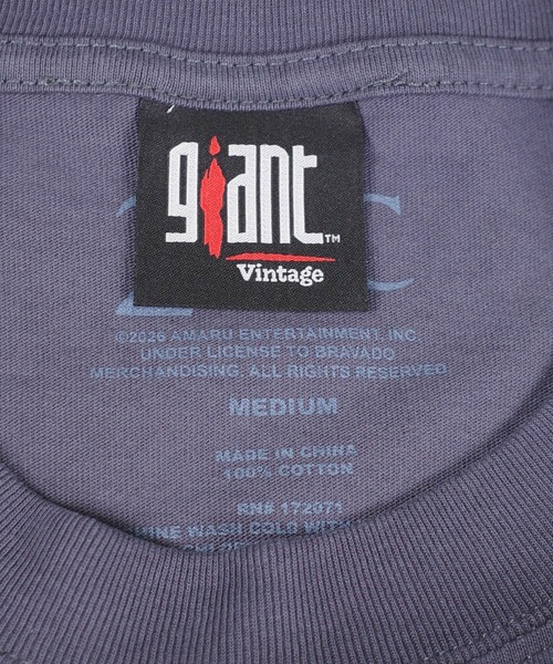 giant Vintage(ジャイアントヴィンテージ)の「【GIANT01】【Giant Vintage/ジャイアント ヴィンテージ】TUPAC COLLAGE AMBITIONS FRONT SCREEN PRINT OVERSIZED BOX SILHOUETTE T-SHIRTS(Tシャツ/カットソー・メンズ・ブルー系その他・MEDIUM/LARGE/X-LARGE/SMALL)」の8枚目の写真