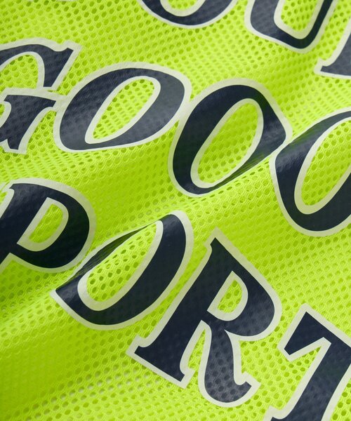 SOUNDSGOOOOD(サウンズグッド)の「【SOUNDS GOOOOD】メッシュロゴTEE(Tシャツ/カットソー・メンズ・ピンク/イエロー・ONE SIZE)」の17枚目の写真