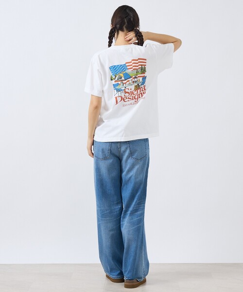 SIERRA DESIGNS（シェラデザイン）の「【SIERRA DESIGNS / シエラデザインズ】AMERICAN CAMPING STYLE TEE / アメリカンキャンプスタイル Tシャツ（Tシャツ/カットソー・メンズ・ブラック/ホワイト・M/L）」の16枚目の写真