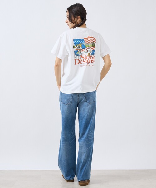 SIERRA DESIGNS（シェラデザイン）の「【SIERRA DESIGNS / シエラデザインズ】AMERICAN CAMPING STYLE TEE / アメリカンキャンプスタイル Tシャツ（Tシャツ/カットソー・メンズ・ブラック/ホワイト・M/L）」の17枚目の写真