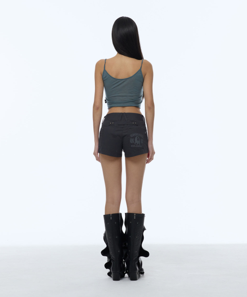 GILAARCHIVE（ギラアーカイブ）の「RAW CUT-OFF CROP TANK TOP_GREEN（Tシャツ/カットソー・レディース・その他・FREE）」の4枚目の写真