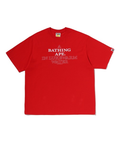 A BATHING APE(アベイシングエイプ)の「APE HEAD A BATHING APE RELAXED FIT TEE(Tシャツ/カットソー・メンズ・ブラウン/グリーン/レッド/ブラック・XX-LARGE/X-LARGE/SMALL/MEDIUM/LARGE)」の4枚目の写真