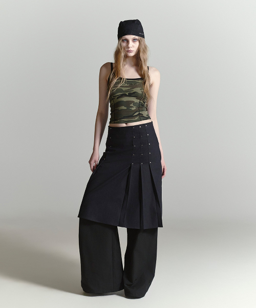 HALF DEVIL US(ハーフデビルアス)の「ハイブリッドマルチプリーツスカート_ホワイト(スカート・レディース・その他・SMALL/MEDIUM)」の13枚目の写真
