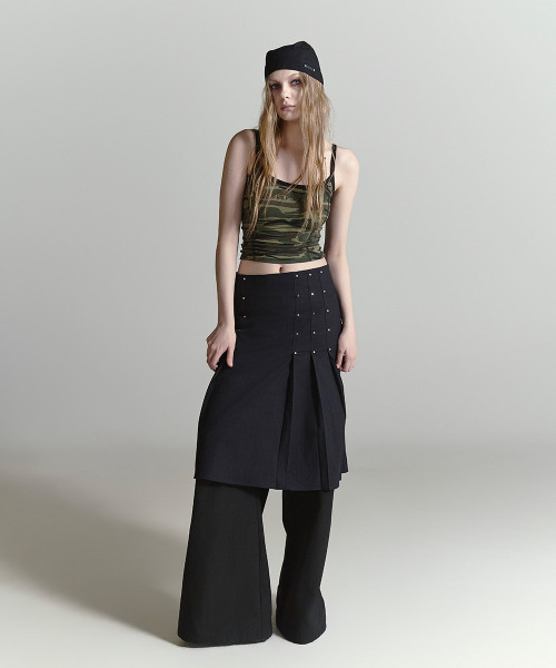 HALF DEVIL US(ハーフデビルアス)の「ハイブリッドマルチプリーツスカート_ホワイト(スカート・レディース・その他・SMALL/MEDIUM)」の14枚目の写真