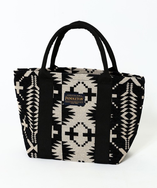 PENDLETON（ペンドルトン）の「PENDLETON ペンドルトン SPIDER ROCK GOBELINS MINI TOTE BAG スパイダーロック ゴブラン ミニ トートバッグ（トートバッグ・レディース・ブラック/ブルー・FREE）」の3枚目の写真