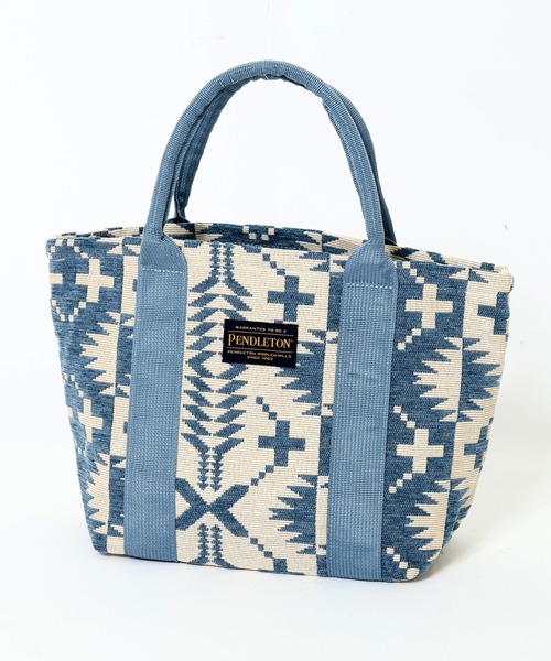 PENDLETON（ペンドルトン）の「PENDLETON ペンドルトン SPIDER ROCK GOBELINS MINI TOTE BAG スパイダーロック ゴブラン ミニ トートバッグ（トートバッグ・レディース・ブラック/ブルー・FREE）」の4枚目の写真