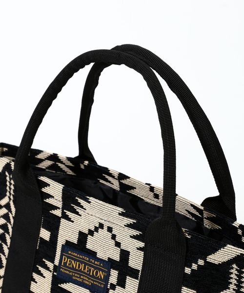 PENDLETON（ペンドルトン）の「PENDLETON ペンドルトン SPIDER ROCK GOBELINS MINI TOTE BAG スパイダーロック ゴブラン ミニ トートバッグ（トートバッグ・レディース・ブラック/ブルー・FREE）」の9枚目の写真