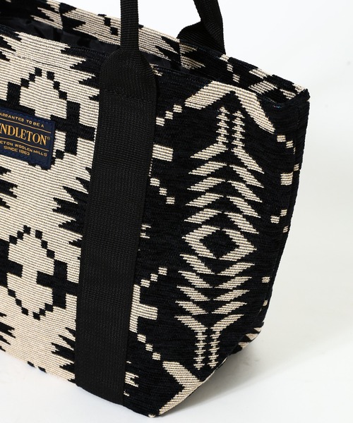 PENDLETON（ペンドルトン）の「PENDLETON ペンドルトン SPIDER ROCK GOBELINS MINI TOTE BAG スパイダーロック ゴブラン ミニ トートバッグ（トートバッグ・レディース・ブラック/ブルー・FREE）」の10枚目の写真