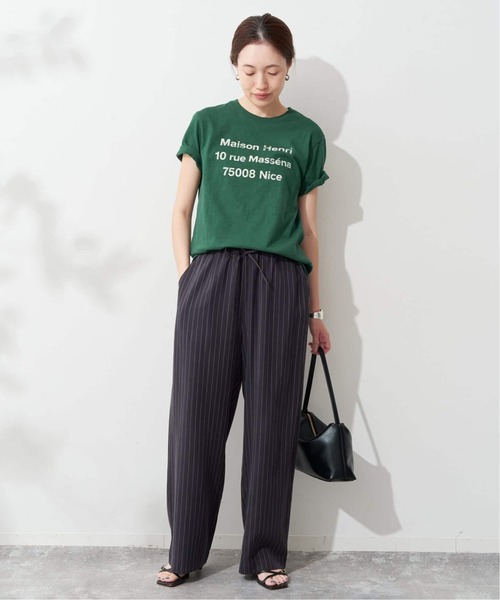 SLOBE IENA(スローブイエナ)の「《追加》アソートグラフィックロゴTEE(Tシャツ/カットソー・レディース・グリーン/ホワイト/グレー・FREE)」の12枚目の写真