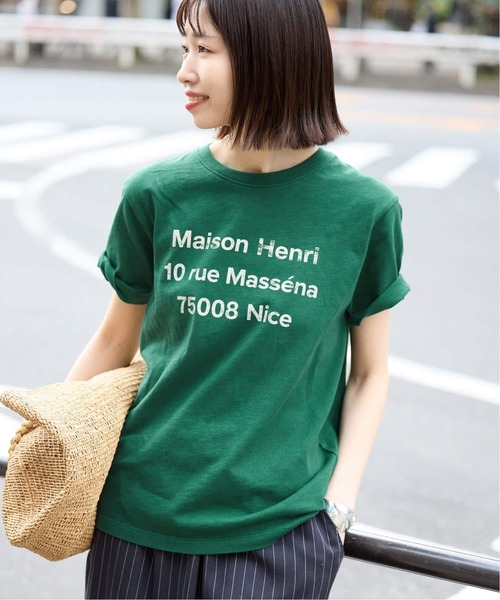 SLOBE IENA(スローブイエナ)の「《追加》アソートグラフィックロゴTEE(Tシャツ/カットソー・レディース・グリーン/ホワイト/グレー・FREE)」の18枚目の写真