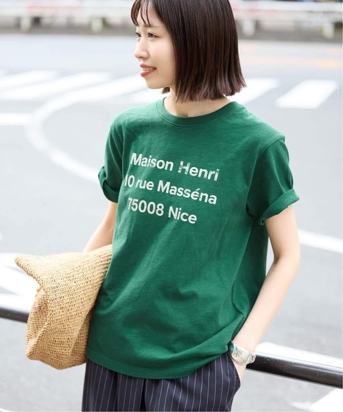 SLOBE IENA(スローブイエナ)の「《追加》アソートグラフィックロゴTEE(Tシャツ/カットソー・レディース・グリーン/ホワイト/グレー・FREE)」の19枚目の写真