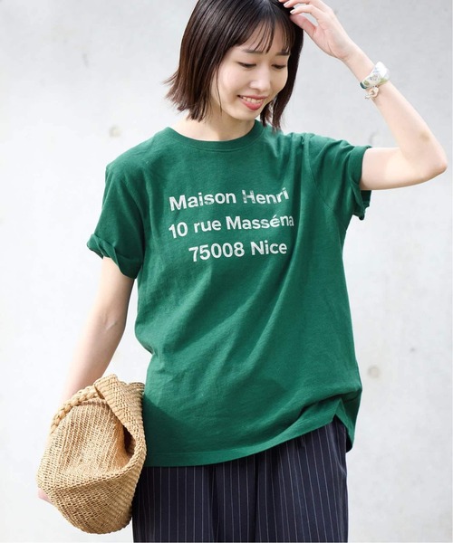 SLOBE IENA(スローブイエナ)の「《追加》アソートグラフィックロゴTEE(Tシャツ/カットソー・レディース・グリーン/ホワイト/グレー・FREE)」の20枚目の写真