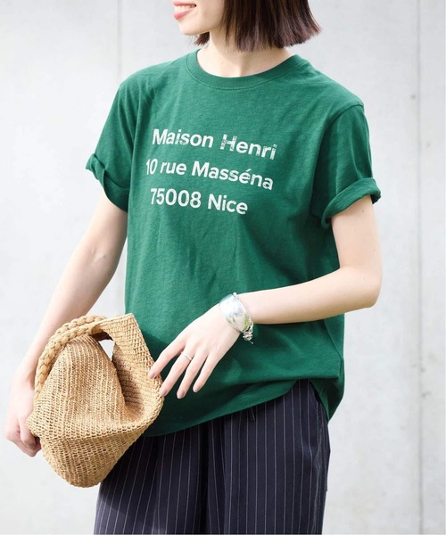 SLOBE IENA(スローブイエナ)の「《追加》アソートグラフィックロゴTEE(Tシャツ/カットソー・レディース・グリーン/ホワイト/グレー・FREE)」の21枚目の写真