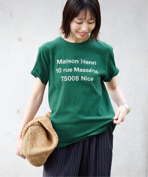 SLOBE IENA(スローブイエナ)の「《追加》アソートグラフィックロゴTEE(Tシャツ/カットソー・レディース・グリーン/ホワイト/グレー・FREE)」の22枚目の写真