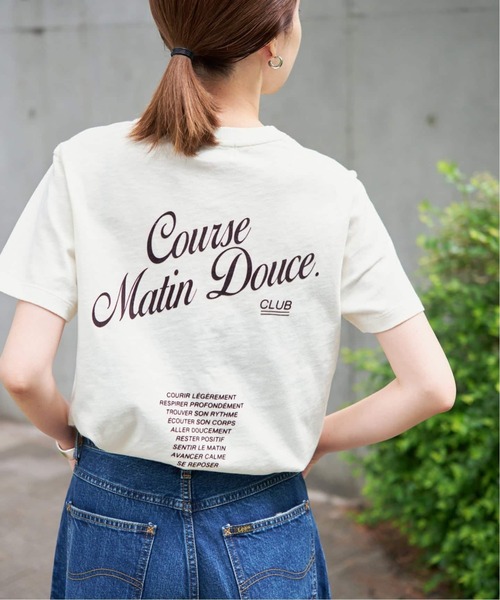 SLOBE IENA(スローブイエナ)の「《追加》アソートグラフィックロゴTEE(Tシャツ/カットソー・レディース・グリーン/ホワイト/グレー・FREE)」の1枚目の写真