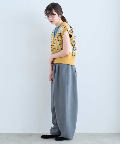 I am I in fact...（アイアムアイインファクト）の「JOI2DA VEST（ニット/セーター・レディース・ベージュ・FREE）」の14枚目の写真