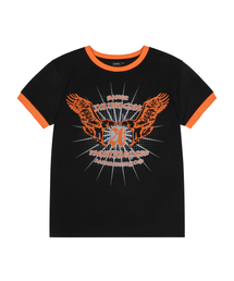VTG Eagle Ringer Top (Black)