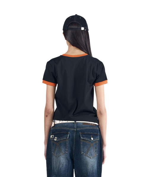 AAKAM（アーカム）の「VTG Eagle Ringer Top (Black)（Tシャツ/カットソー・レディース・その他・3/2/1）」の11枚目の写真