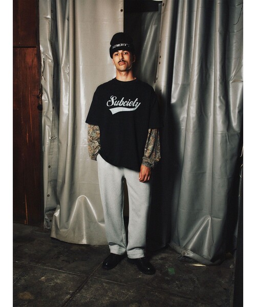Subciety(サブサエティ)の「Side tuck sweatpants(スウェットパンツ・メンズ・グレー/ブラック・X-SMALL/LARGE/X-LARGE/SMALL/MEDIUM)」の21枚目の写真