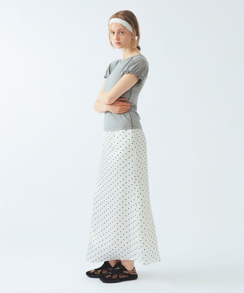Ray BEAMS(レイビームス)の「ラグラン パフ スリーブ Tシャツ(Tシャツ/カットソー・レディース・ホワイト系その他6・ONE SIZE)」の3枚目の写真