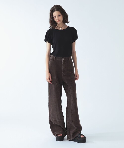 Ray BEAMS(レイビームス)の「ラグラン パフ スリーブ Tシャツ(Tシャツ/カットソー・レディース・ホワイト系その他6・ONE SIZE)」の7枚目の写真