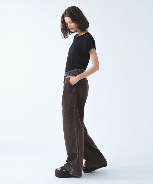 Ray BEAMS(レイビームス)の「ラグラン パフ スリーブ Tシャツ(Tシャツ/カットソー・レディース・ホワイト系その他6・ONE SIZE)」の8枚目の写真