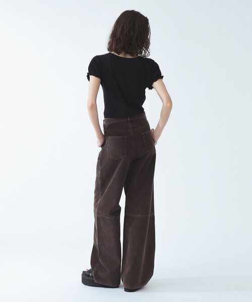 Ray BEAMS(レイビームス)の「ラグラン パフ スリーブ Tシャツ(Tシャツ/カットソー・レディース・ホワイト系その他6・ONE SIZE)」の9枚目の写真