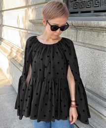 W FACE CLOUD PUFF SLEEVE TOPS（その他トップス）｜CLANE（クラネ）の