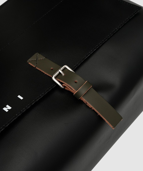 MARNI(マルニ)の「TRIBECA / メッセンジャーバッグ(ショルダーバッグ・メンズ・ブラック・ONE SIZE)」の4枚目の写真