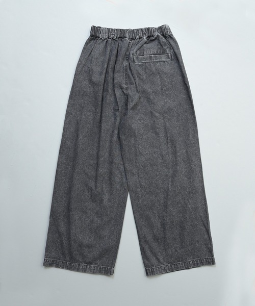 MARKEY'S（マーキーズ）の「ワイドタックパンツ/おとな（その他パンツ・レディース・ブルー/ブラック/ベージュ・160cm/170cm）」の5枚目の写真