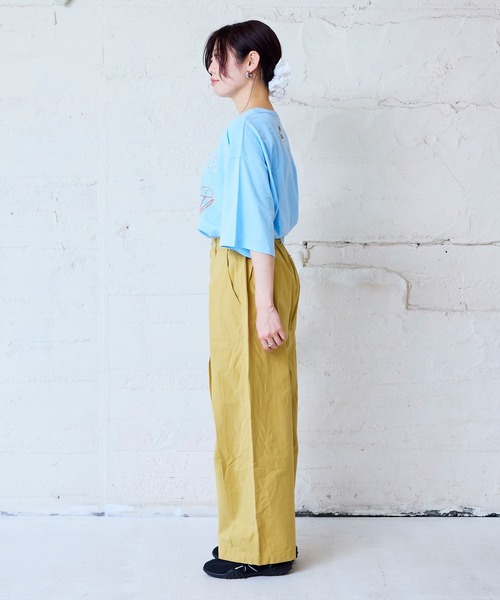 MARKEY'S（マーキーズ）の「ワイドタックパンツ/おとな（その他パンツ・レディース・ブルー/ブラック/ベージュ・160cm/170cm）」の11枚目の写真
