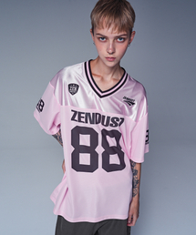 Chrome Play Football Jersey T-shirt PINK
