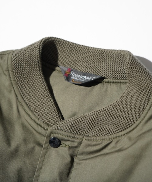 TOWNCRAFT(タウンクラフト)の「TOWNCRAFT / タウンクラフト PADDED SHORT DERBY JACKET 中綿 ショートダービージャケット(ブルゾン・メンズ・ネイビー/ブラック/オリーブ・MEDIUM/LARGE/X-LARGE)」の4枚目の写真