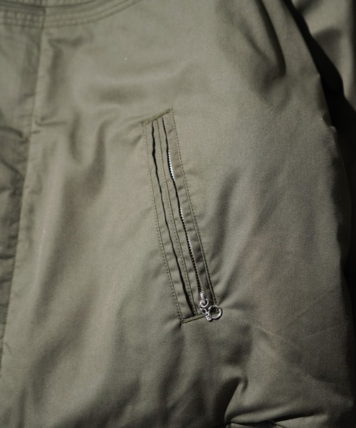 TOWNCRAFT(タウンクラフト)の「TOWNCRAFT / タウンクラフト PADDED SHORT DERBY JACKET 中綿 ショートダービージャケット(ブルゾン・メンズ・ネイビー/ブラック/オリーブ・MEDIUM/LARGE/X-LARGE)」の6枚目の写真