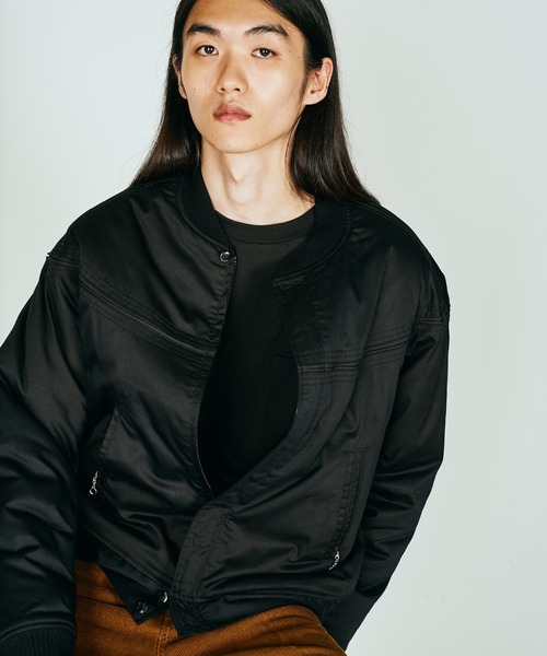 TOWNCRAFT(タウンクラフト)の「TOWNCRAFT / タウンクラフト PADDED SHORT DERBY JACKET 中綿 ショートダービージャケット(ブルゾン・メンズ・ネイビー/ブラック/オリーブ・MEDIUM/LARGE/X-LARGE)」の22枚目の写真