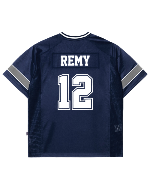 QT8 GARMENTS(キューティーエイトガーメント)の「LB 3R Football Jersey (Navy)(ポロシャツ・メンズ・その他・MEDIUM/LARGE/X-LARGE/SMALL)」の3枚目の写真