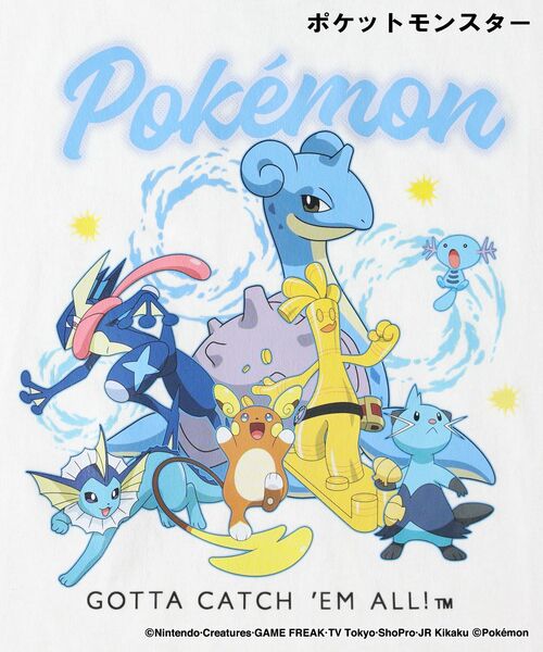 Right-on（ライトオン）の「「ポケットモンスター」プリントTシャツ（Tシャツ/カットソー・キッズ・チャコール/ホワイト系1/グリーン系1/レッド系2/ブラック系/パープル系1/ホワイト系3・11/12/13/14）」の11枚目の写真