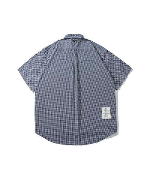 Liberaturs(リベレーター)の「プレッピーミニチェックシャツ/PREPPY MINI CHECK SHIRT(シャツ/ブラウス・メンズ・ネイビー・SMALL/MEDIUM/LARGE)」の7枚目の写真