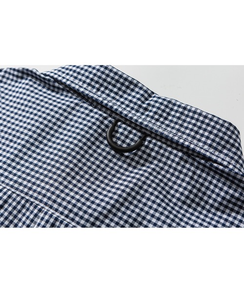 Liberaturs(リベレーター)の「プレッピーミニチェックシャツ/PREPPY MINI CHECK SHIRT(シャツ/ブラウス・メンズ・ネイビー・SMALL/MEDIUM/LARGE)」の9枚目の写真