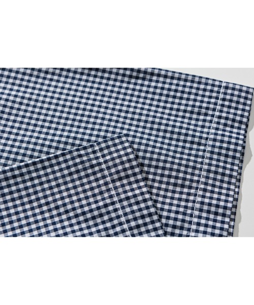 Liberaturs(リベレーター)の「プレッピーミニチェックシャツ/PREPPY MINI CHECK SHIRT(シャツ/ブラウス・メンズ・ネイビー・SMALL/MEDIUM/LARGE)」の6枚目の写真